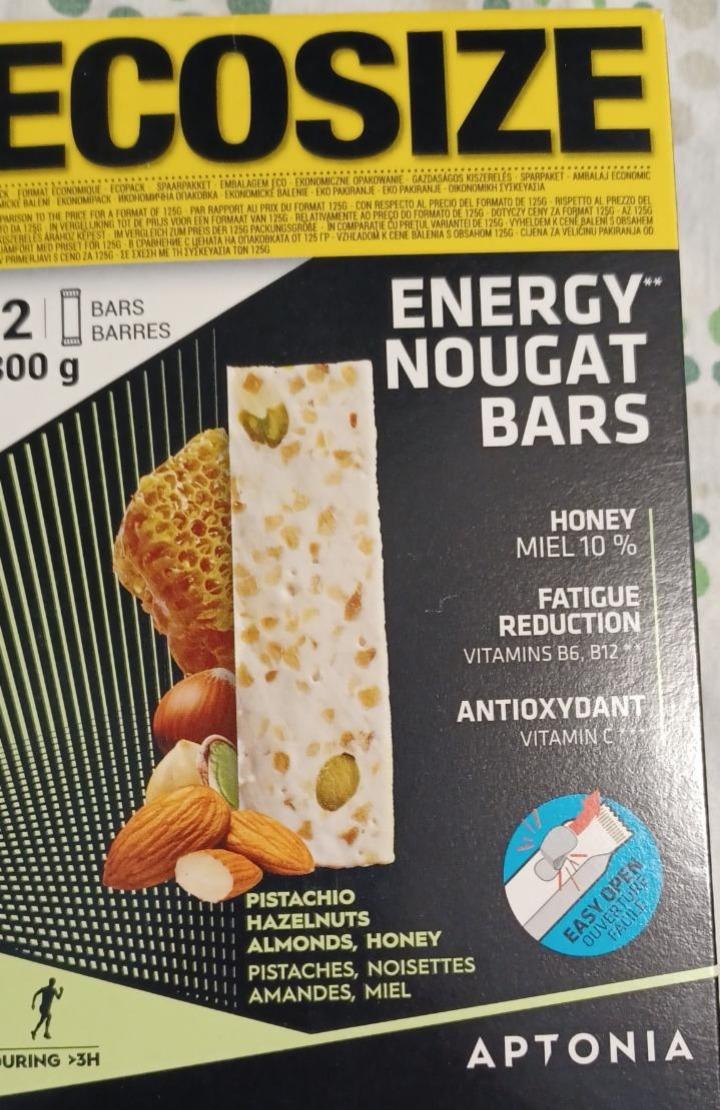 Fotografie - aptonia energy nougat bars