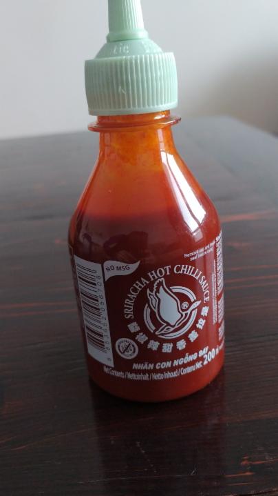 Fotografie - Sriracha hot chili sauce No MSG
