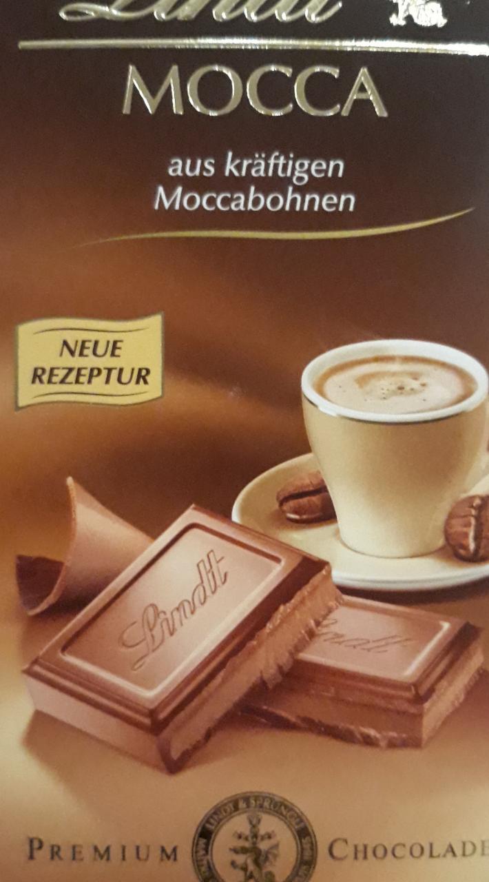 Fotografie - lindt mocca aus kräftigen moccabohnen