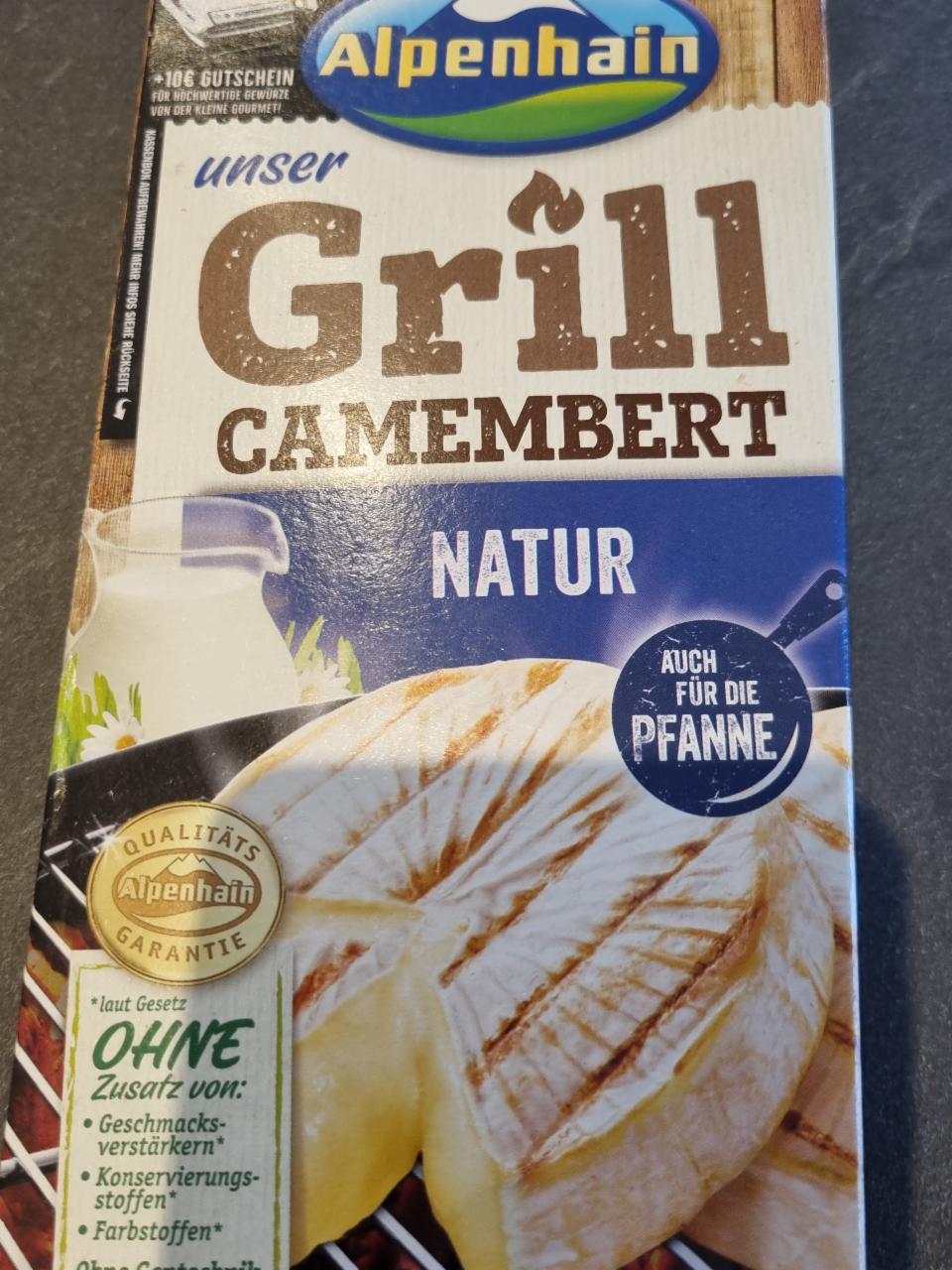 Fotografie - Grill camembert Natur Alpenhain