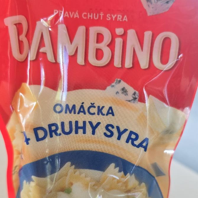 Fotografie - Omáčka 4 druhy syra Bambino
