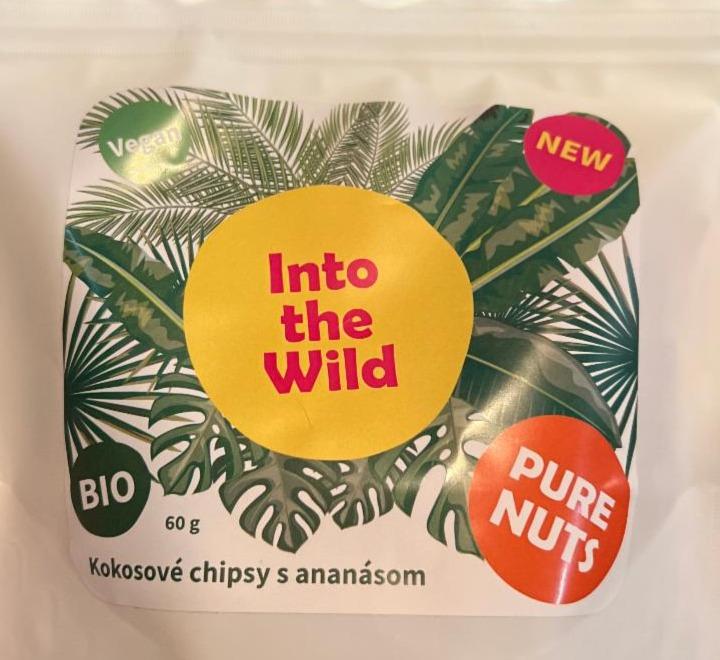 Fotografie - Into the Wild Kokosové chipsy s ananásom Pure Nuts
