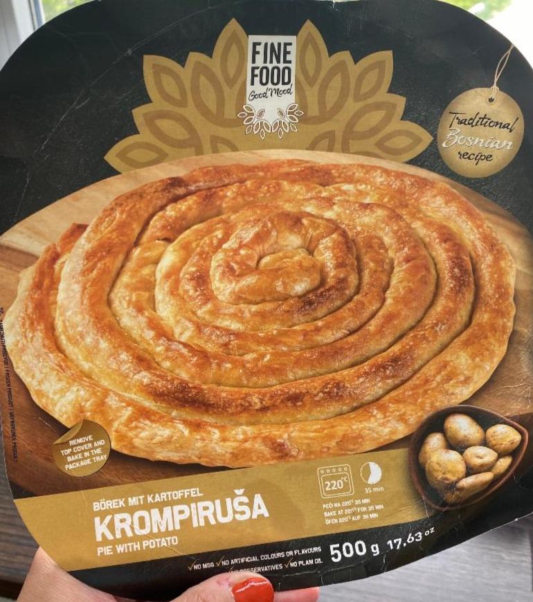 Fotografie - Krompiruša pie with potato