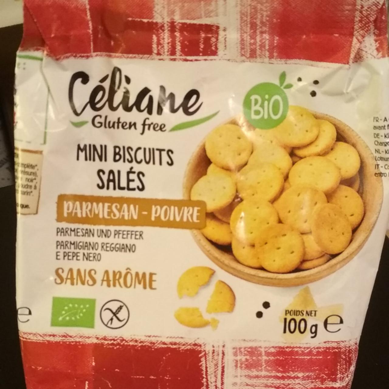 Fotografie - Mini Biscuits Salés Parmesan - Poivre Céliane