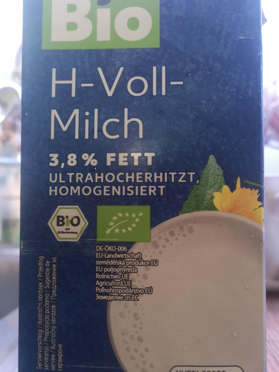 Fotografie - H-Voll-Milch 3.8%
