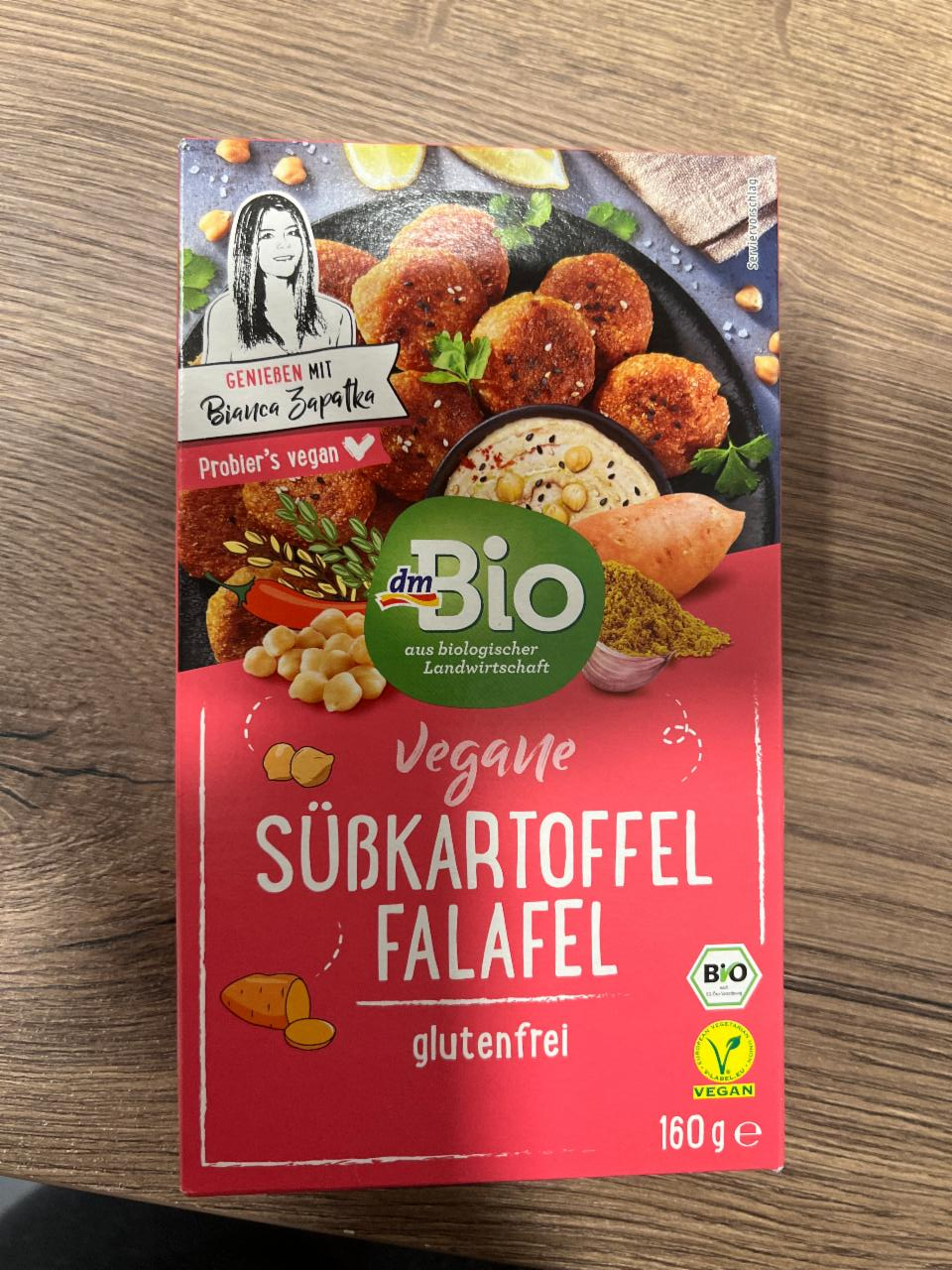 Fotografie - Vegane Süßkartoffel Falafel dmBio