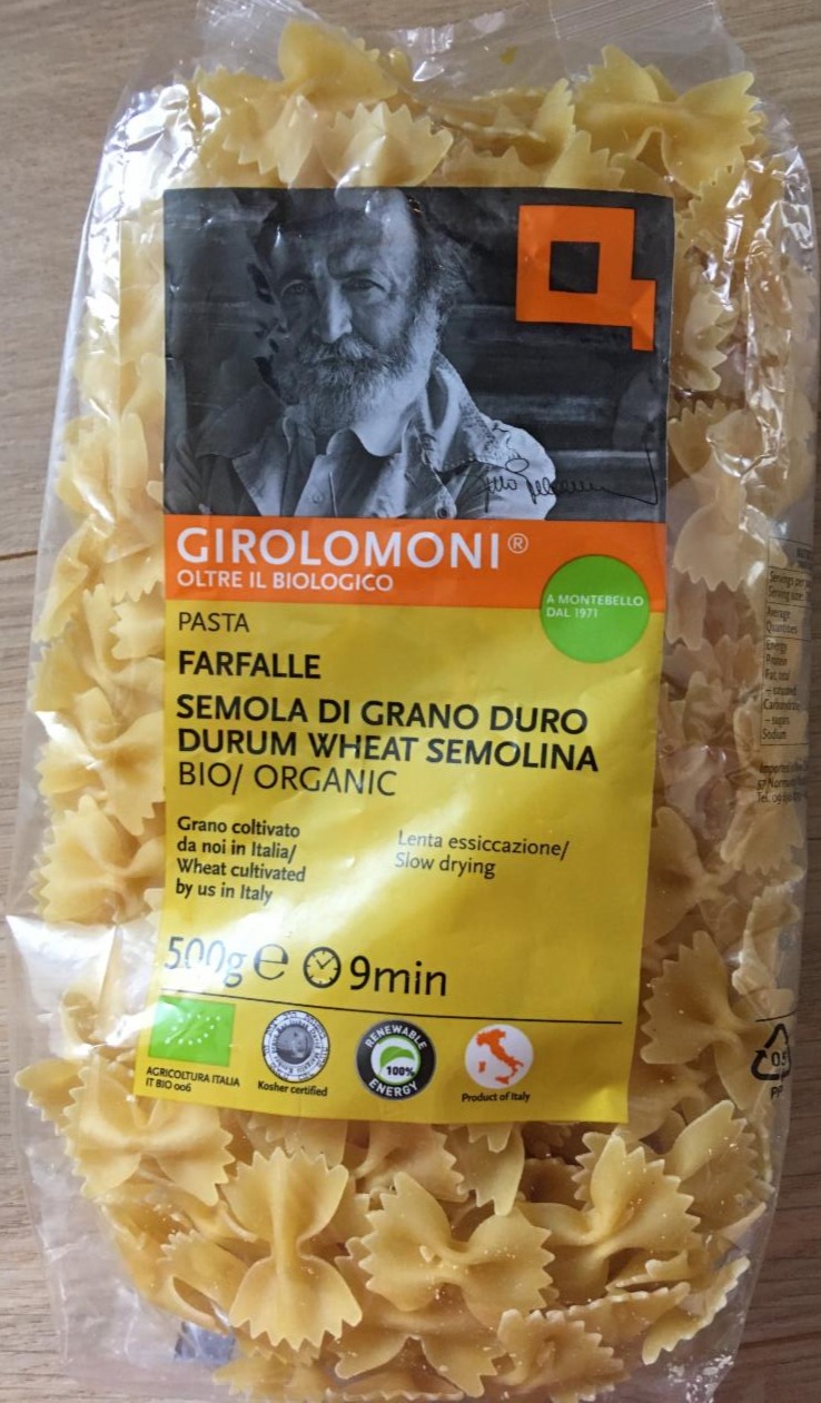 Fotografie - Bio Farfalle Girolomoni