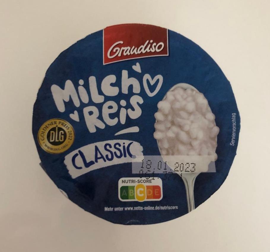 Fotografie - Milch reis Classic Grandiso