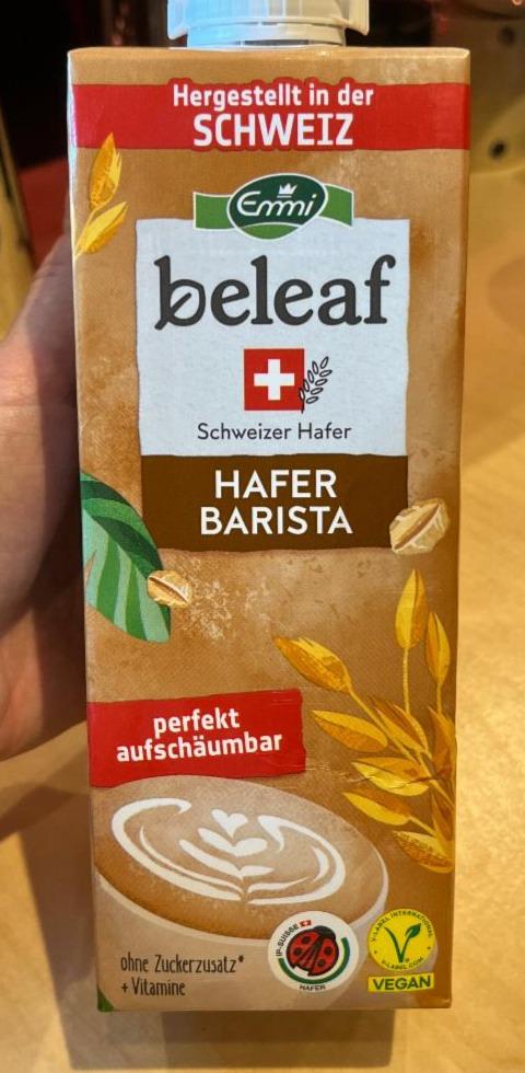 Fotografie - Beleaf Hafer Barista Emmi