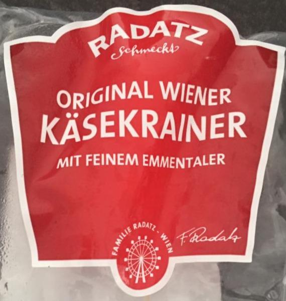 Fotografie - Radatz Original Wiener Käsekrainer
