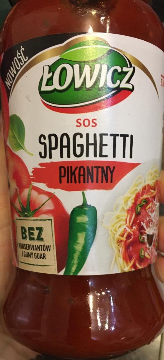 Fotografie - Lowicz SOS Spaghetti pikantny