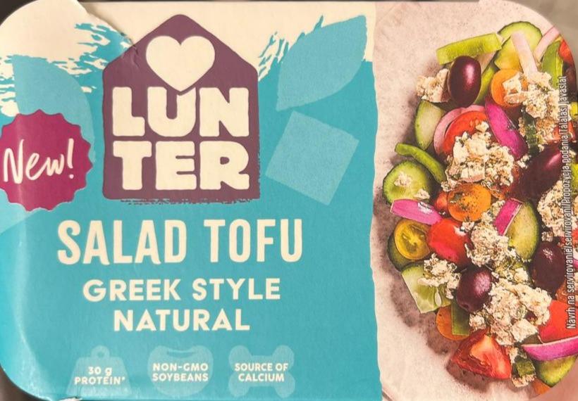 Fotografie - Salad tofu greek style natural Lunter