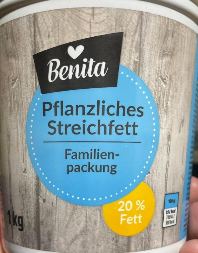 Fotografie - Pflanzliches streichfett Benita