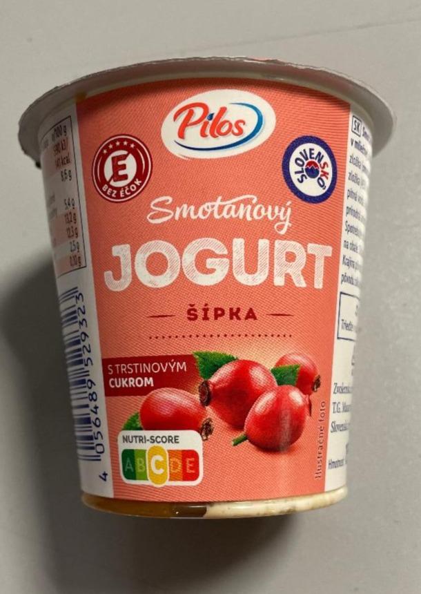Fotografie - Smotanový jogurt šípka Pilos