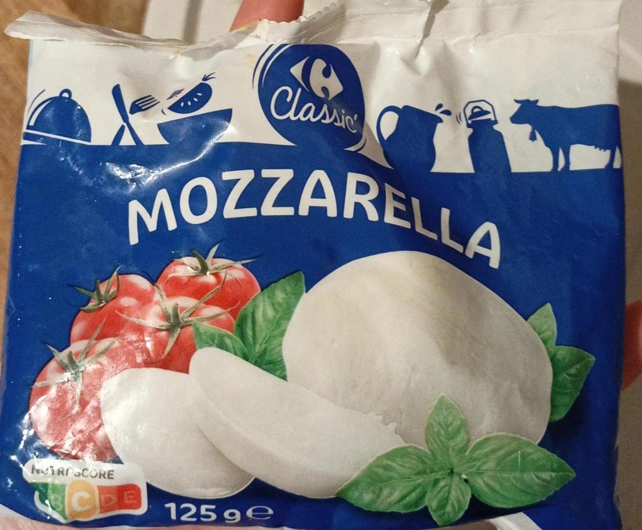 Fotografie - Mozzarella Carrefour Classic