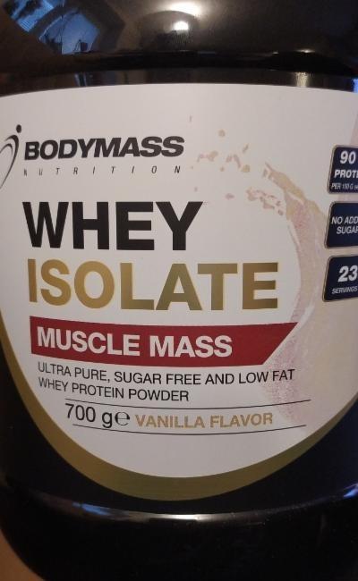 Fotografie - Whey Isolate Muscle Mass Vanilla BodyMass