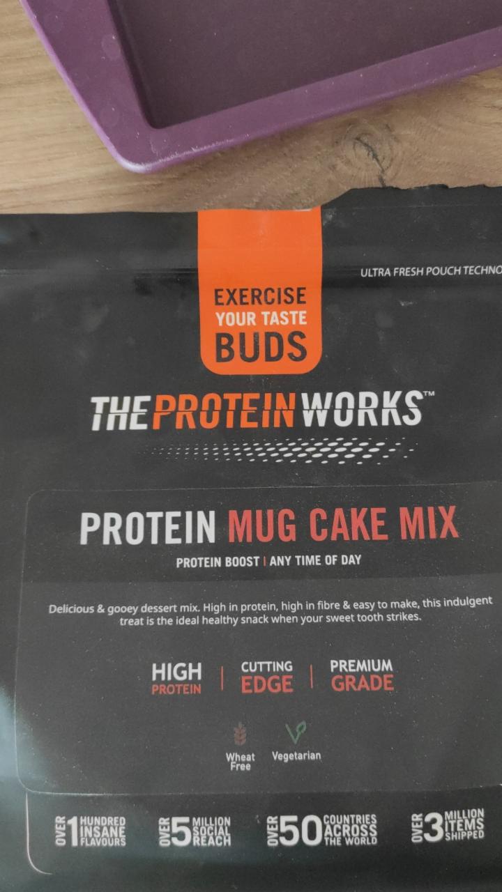 Fotografie - protein mug cake mix salted caramel TPW