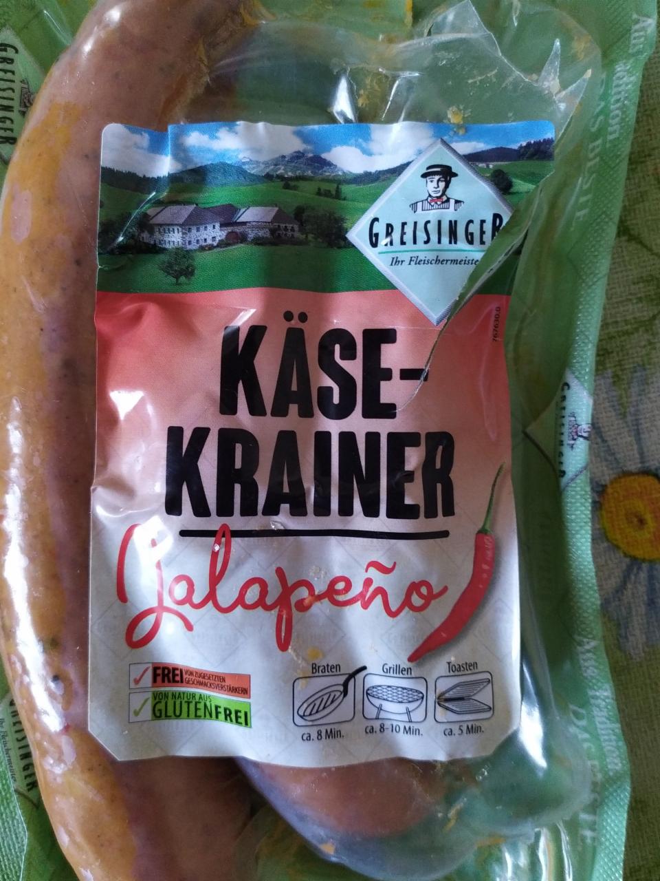 Fotografie - Klobásy Käsekrainer s jalapeños