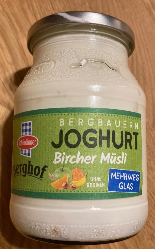 Fotografie - Bergbauern JOGHURT Bircher Müsli