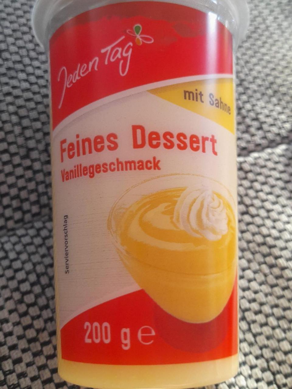 Fotografie - Feines Dessert Vanillegeschmack Jeden Tag