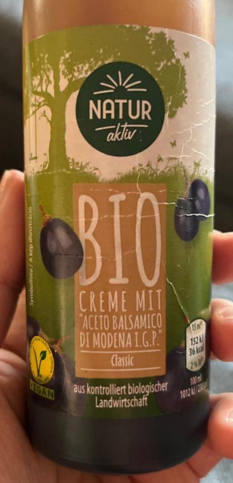 Fotografie - Bio creme mit 'Aceto Balsamico di modena I.G.P' Classic Natur aktiv