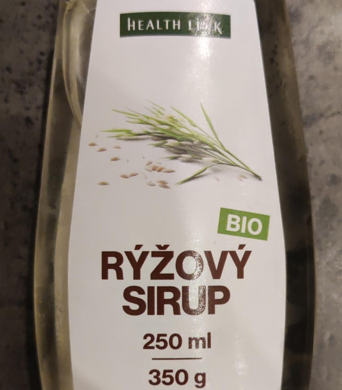 Fotografie - Rýžový sirup Bio Health Link