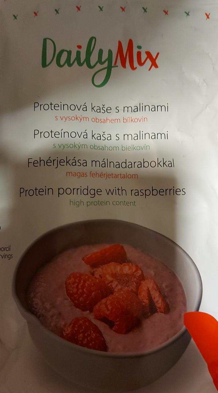 Fotografie - Proteinová kaše s malinami DailyMix