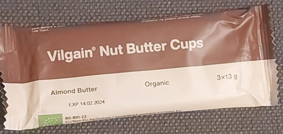 Fotografie - Nut Butter Cups Almond Butter Vilgain