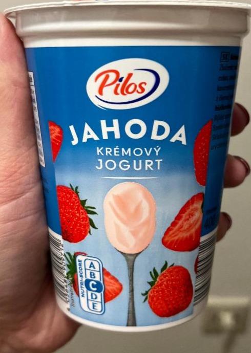 Fotografie - Jahoda Krémový Jogurt Pilos