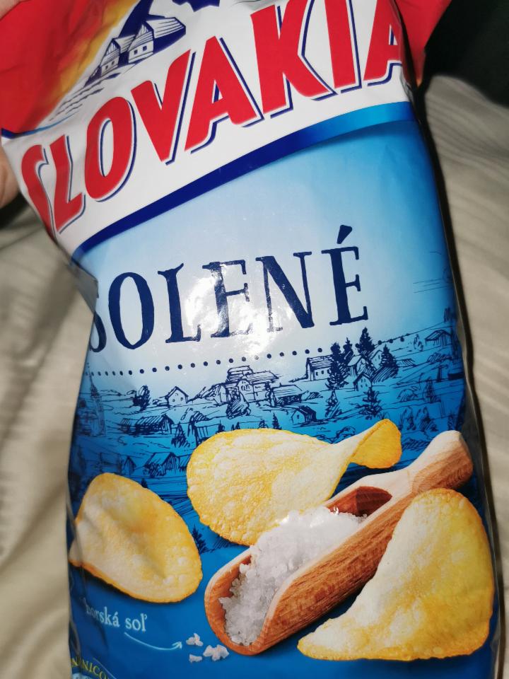 Fotografie - zemiakové lupienky Slovakia Chips solené
