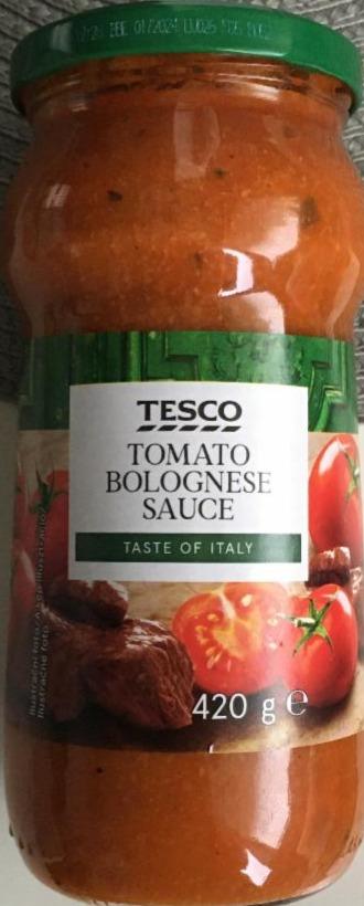 Fotografie - Tomato Bolognese Sauce Tesco