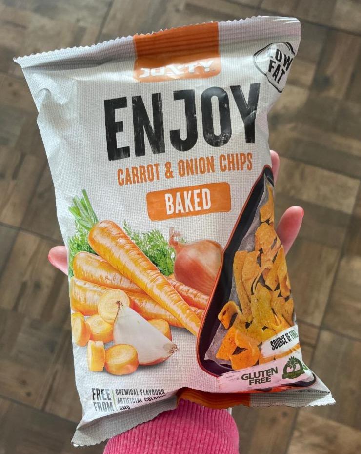 Fotografie - Enjoy Carrot & Onion Chips Baked Joxty
