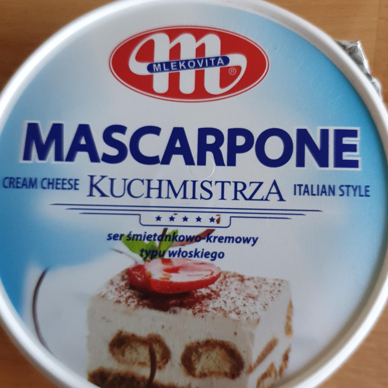 Fotografie - syr Kuchmistrza mascarpone Mlekovita