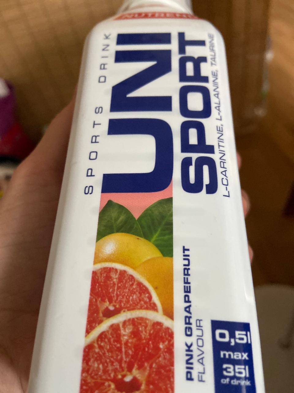 Fotografie - UniSport pink grapefruit Nutrend