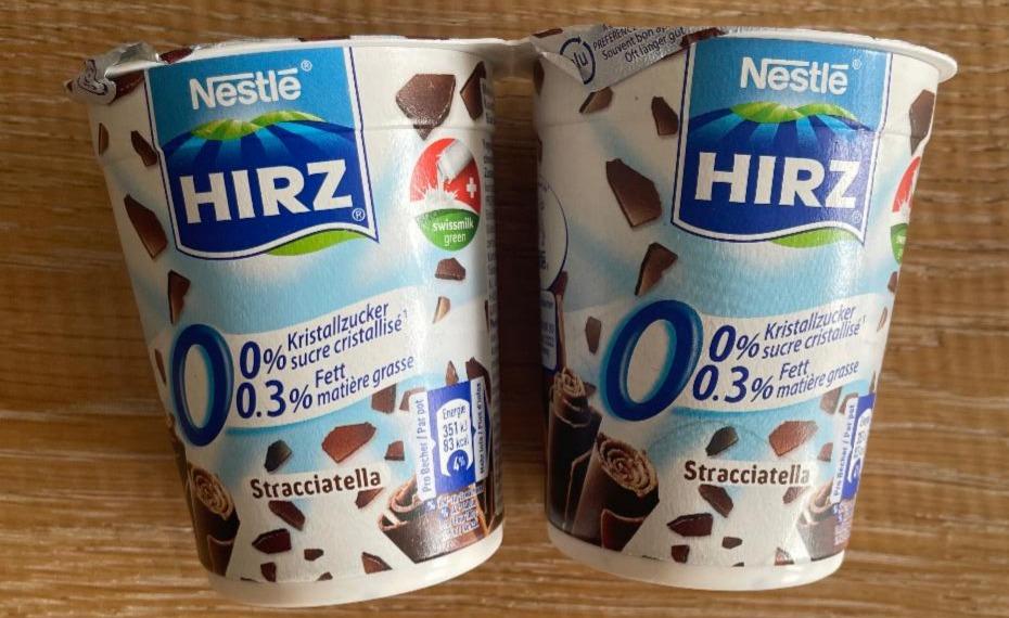 Fotografie - Hirz Stracciatella Nestlé