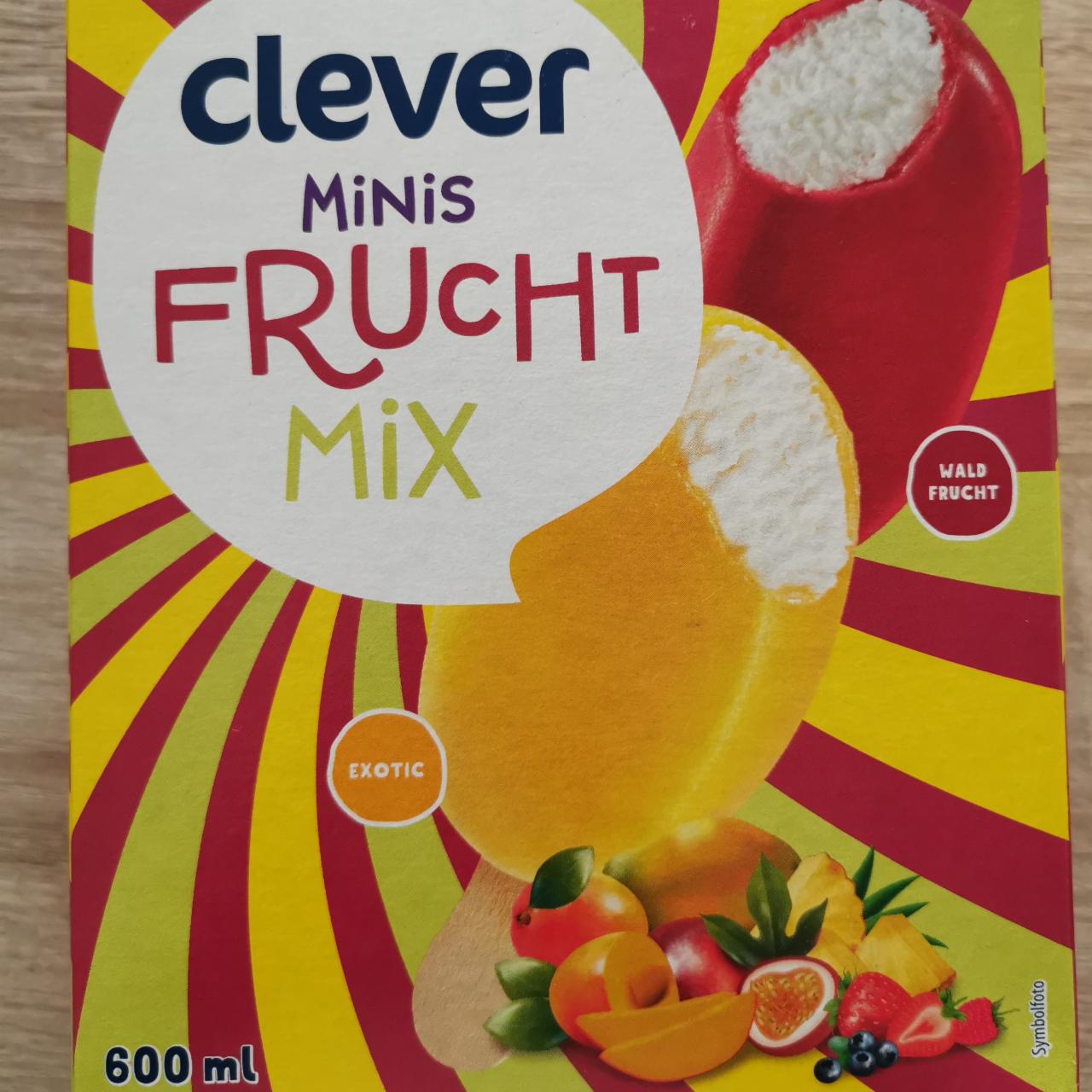 Fotografie - Clever 12 Stück Minis Frucht Mix