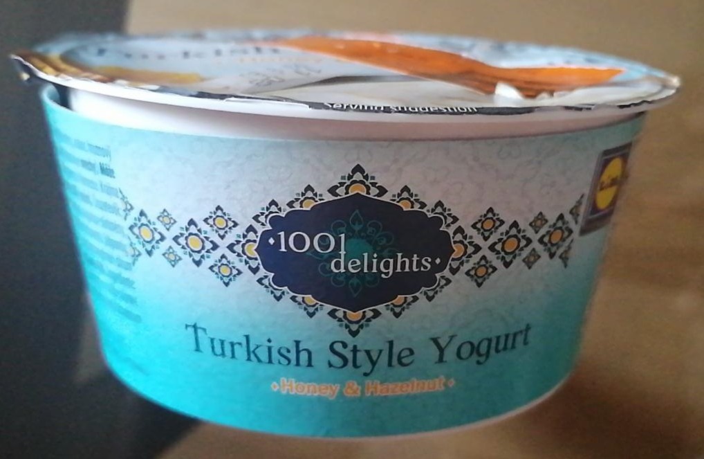 Fotografie - Turkish Style Yogurt Honey & Hazelnut 1001 Delights