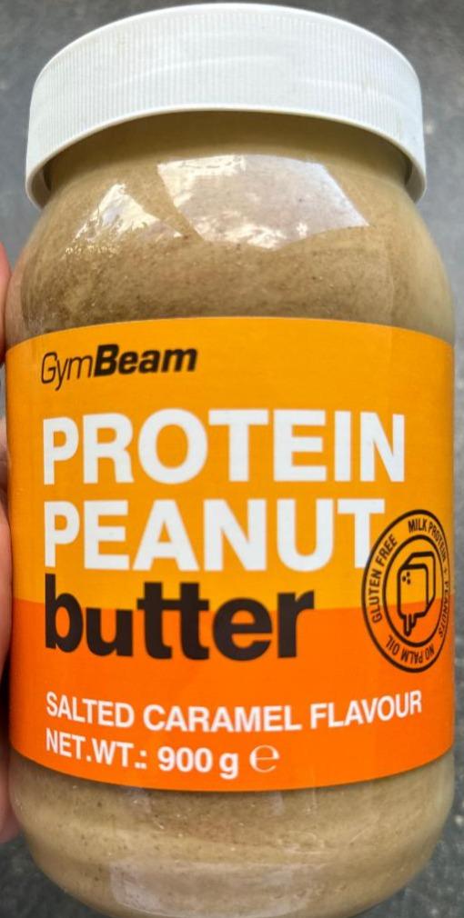 Fotografie - Protein peanut butter salted caramel flavour GymBeam