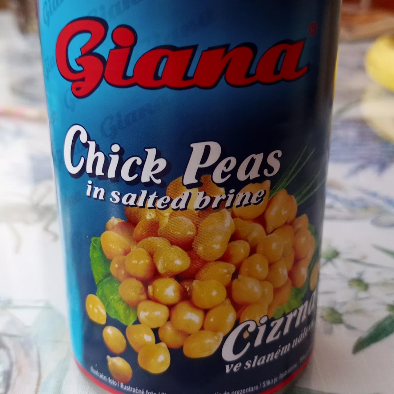 Fotografie - Chick Peas in salted brine Giana