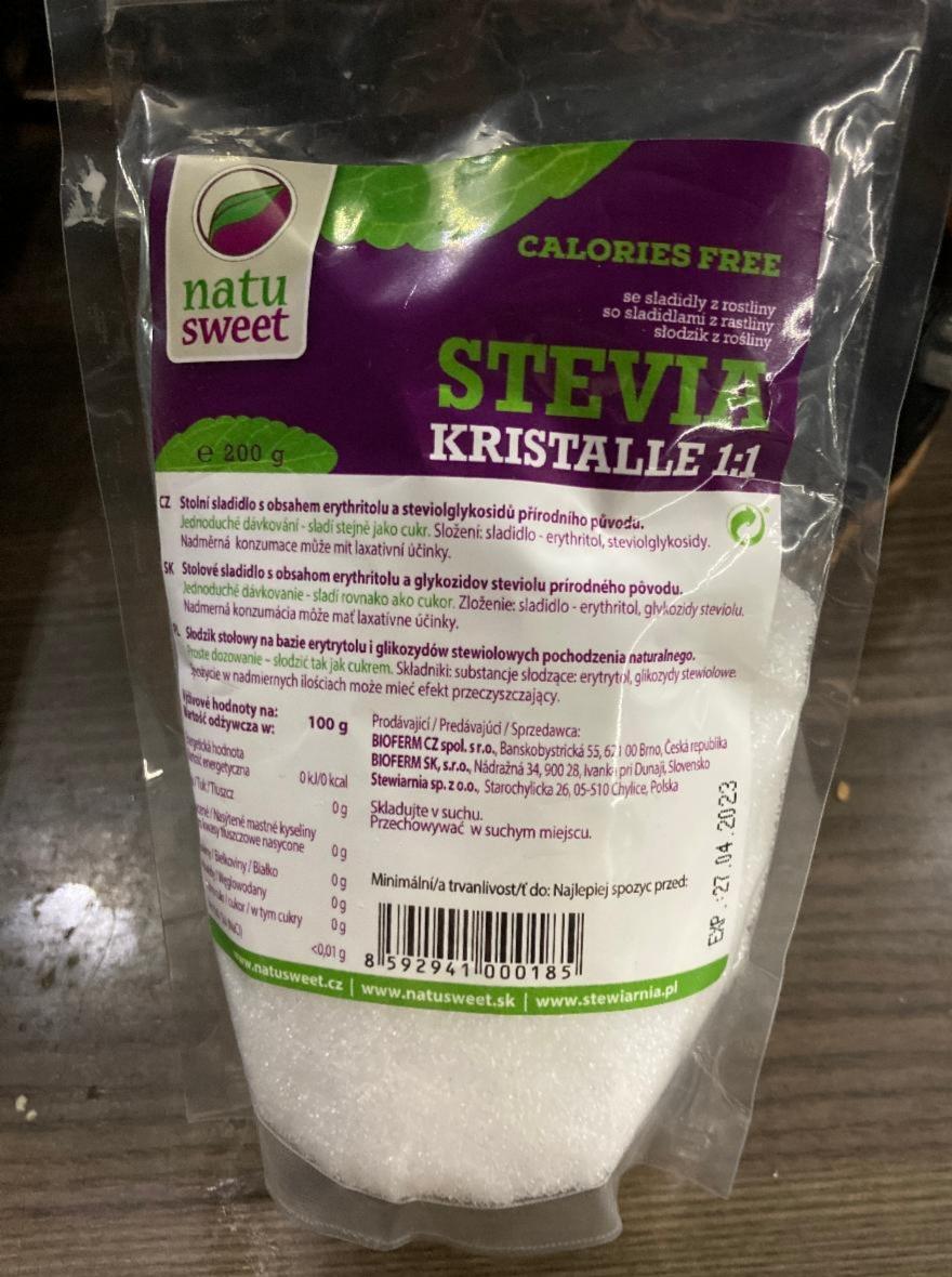 Fotografie - Stevia Kristalle 1:1 NatuSweet