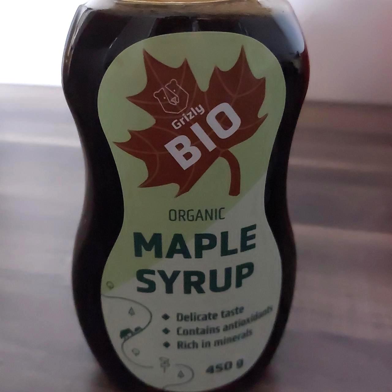 Fotografie - Organic Maple Syrup Grizly Bio