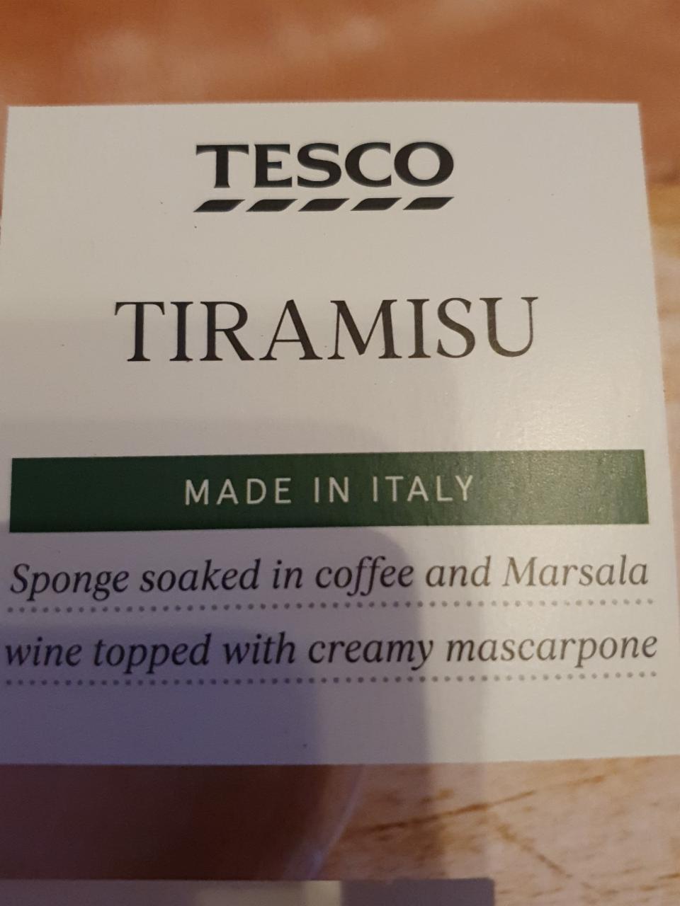 Fotografie - tiramisu tesco