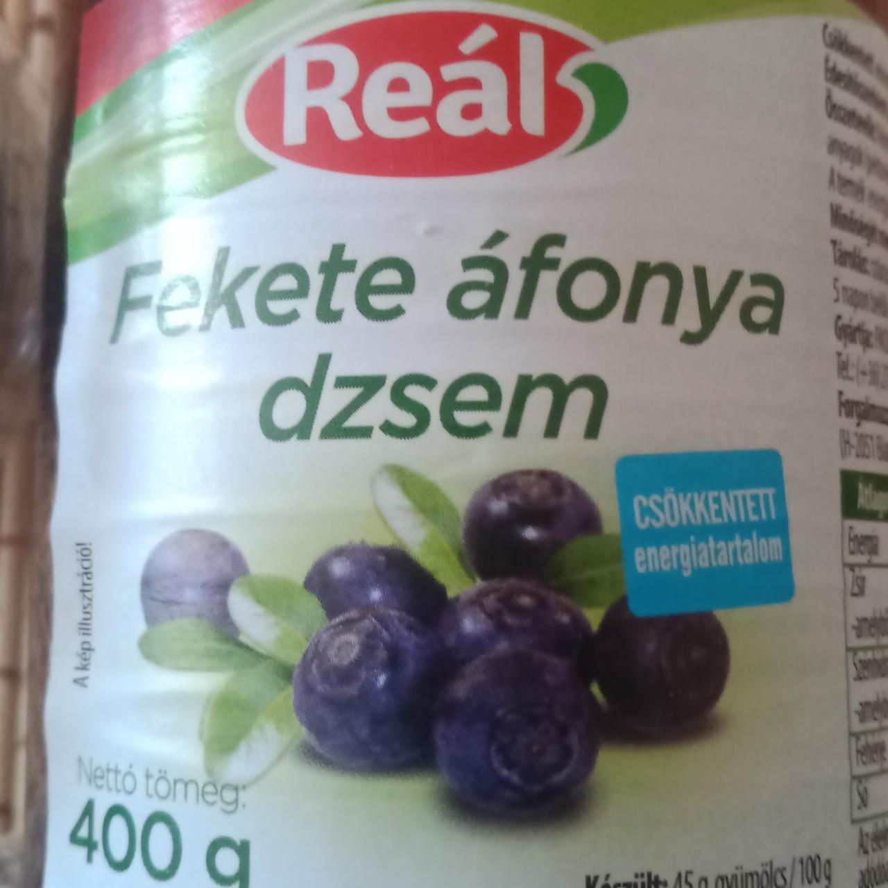 Fotografie - Fekete áfonya dzsem Reál