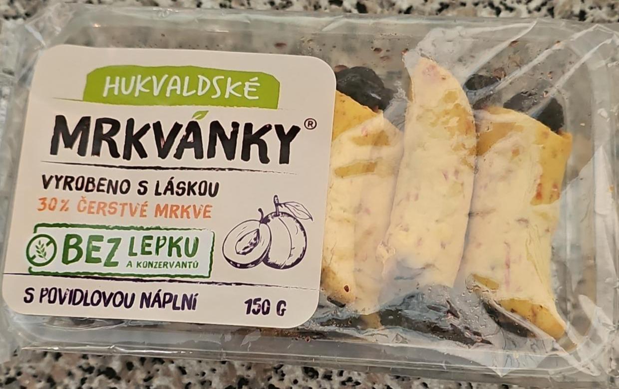 Fotografie - Hukvaldské mrkvánky s povidlovou náplní bez lepku 30% čerstvé mrkve Hukvaldské Mrkvánky