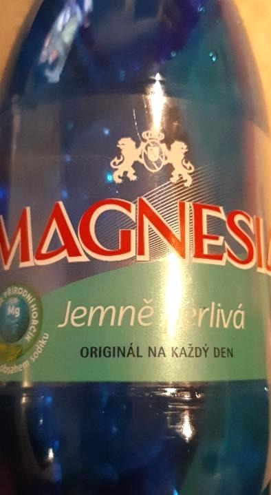 Fotografie - Magnesia minerálna voda jemne perlivá