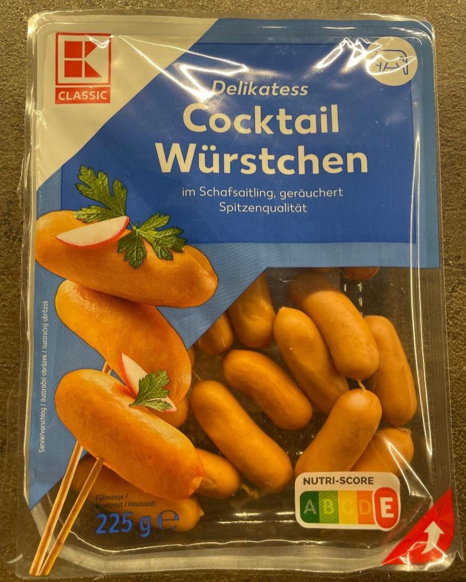 Fotografie - Delikatess Cocktail Würstchen K-Classic