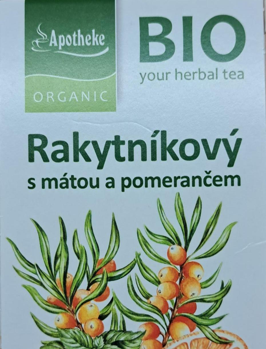 Fotografie - Organic Rakytníkový s mátou a pomerančem Apotheke