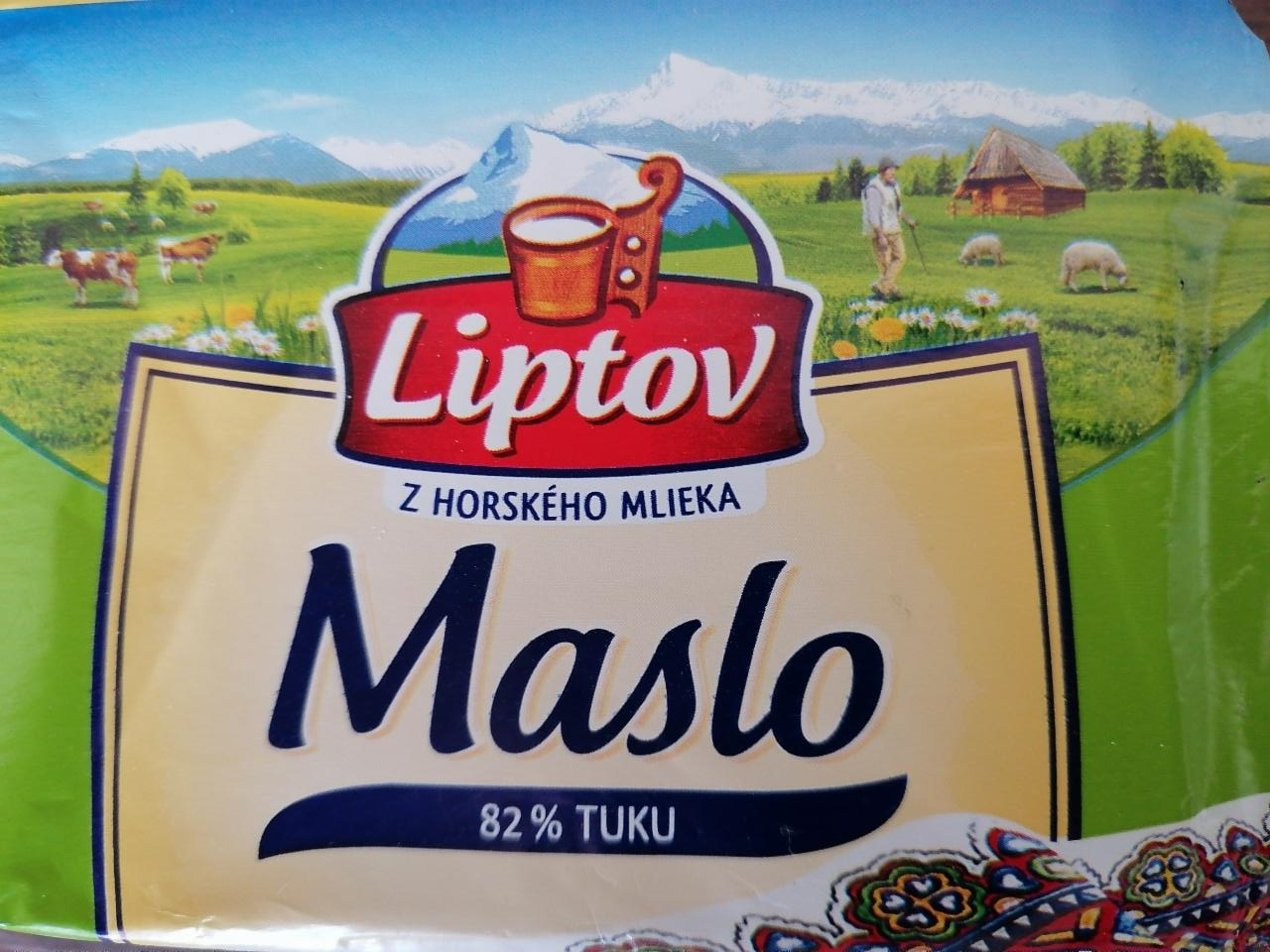 Fotografie - Maslo 82% tuku Liptov