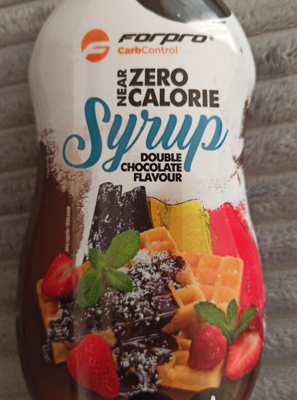 Fotografie - FORPRO NEAR ZERO CALORIE SYRUP Dvojitá čokoláda