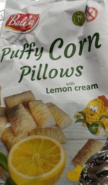 Fotografie - Puffy corn pillows with lemon cream (kukuřičné polštářky citron) Balila